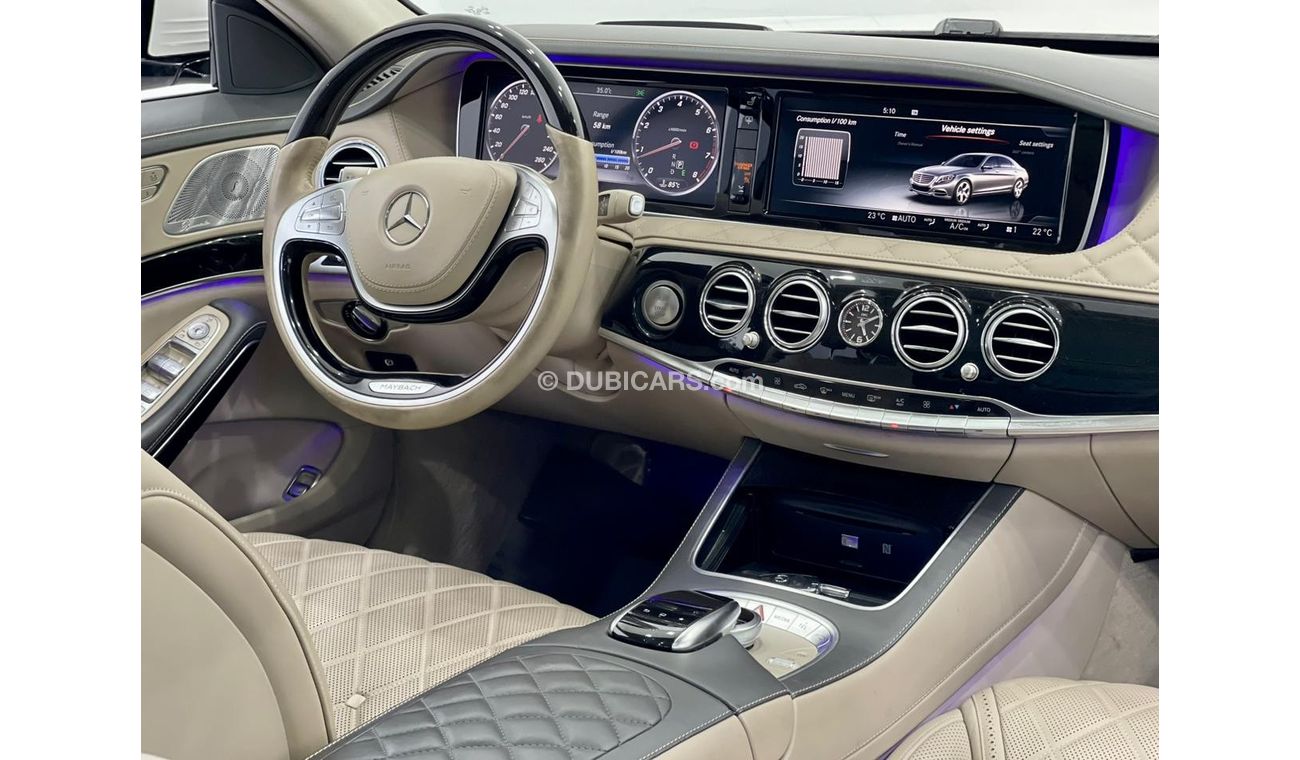 مرسيدس مايباخ مايباخ S500 2016 Mercedes Benz S500 Maybach, Warranty, GCC