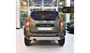 رينو داستر EXECELLENT DEAL for this Renault Duster 2015 Model!! in Dark Green Color! GCC Specs