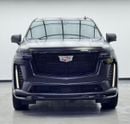 كاديلاك إسكالاد Escalade-V 6.2L 2023 Cadillac Escalade V, 2027 Cadillac Warranty + Service Contract,GCC
