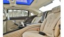 Mercedes-Benz S 650 Maybach (2019 | Canadian Specs)