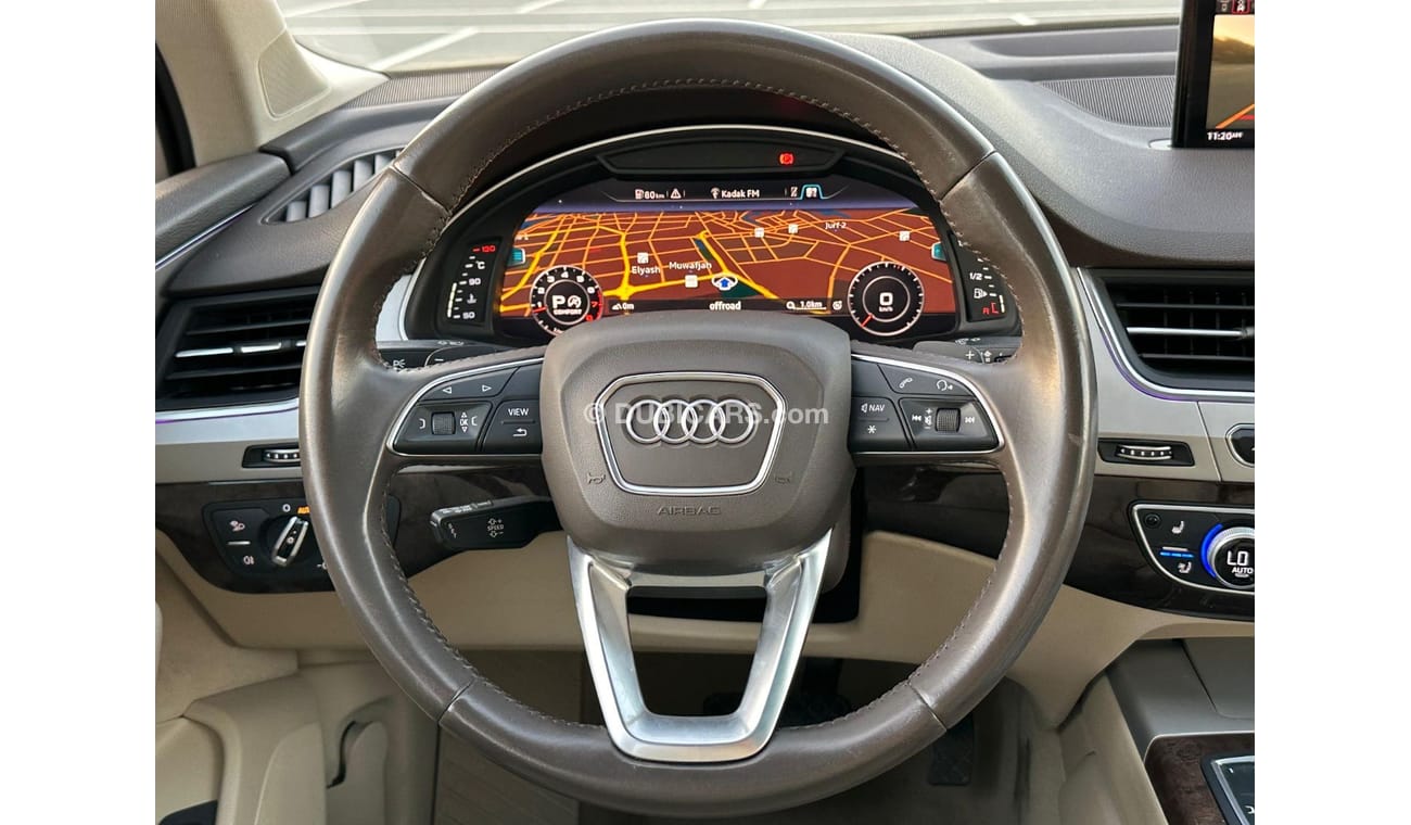 Audi Q7 45 TFSI quattro S-Line AUDI Q7 2016 GCC ORGINAL PAINT - PERFECT CONDITION - ACCIDENT FREE