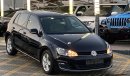 Volkswagen Golf GCC Full option original paint