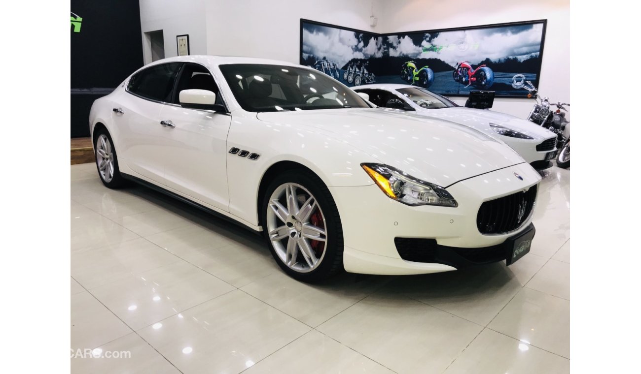 Maserati Quattroporte GTS V8 - 2014 - GCC - UNDER WARRANTY + FREE SERVICE - ( 2,100 AED PER MONTH )