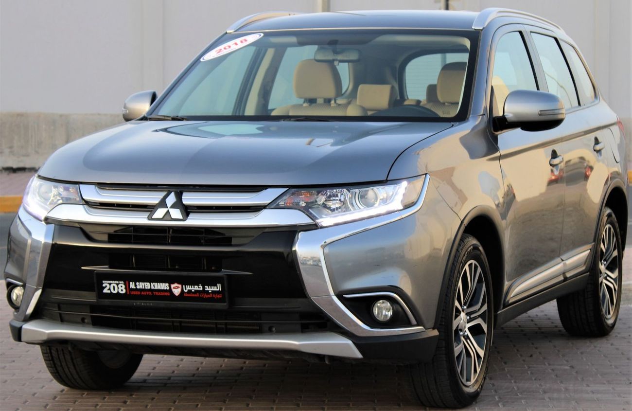 Mitsubishi Outlander Mitsubishi Outlander GCC 2018 in excellent condition without accidents, very clean from inside and o