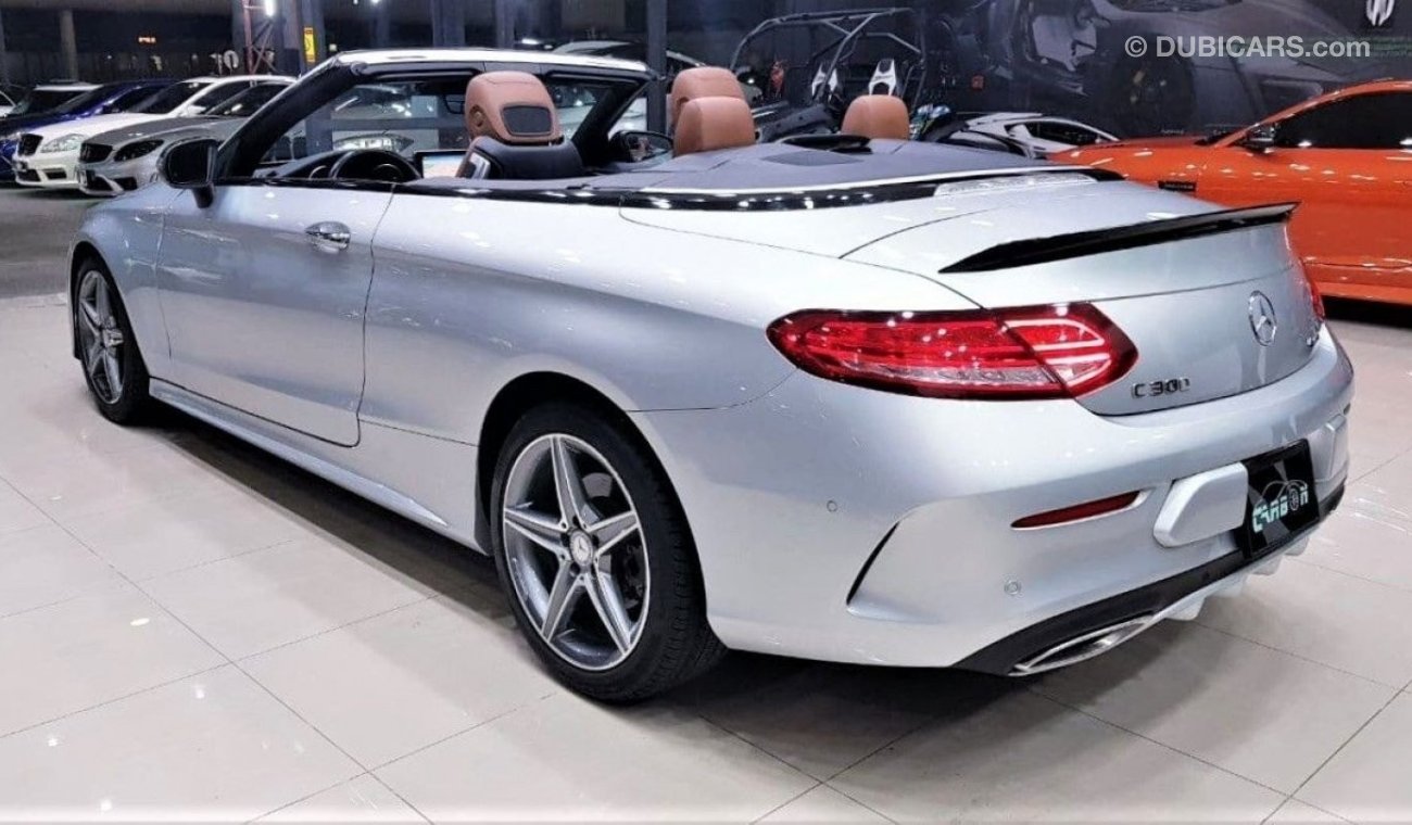 مرسيدس بنز C 300 كوبيه MERCEDES C300 CONVERTABLE ONLY FOR 105,000 AED  2017 MODEL IN VERY GOOD CONDITION