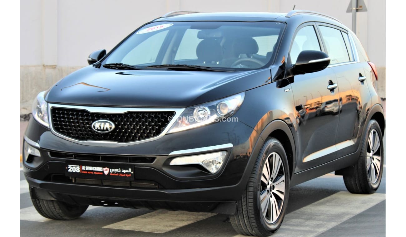 كيا سبورتيج كيا سبورتاج 2015 خليجي بانوراما  بحالة ممتازة بدون صبغ بدون حوادث نظيفه جدا من الداخل والخارج
