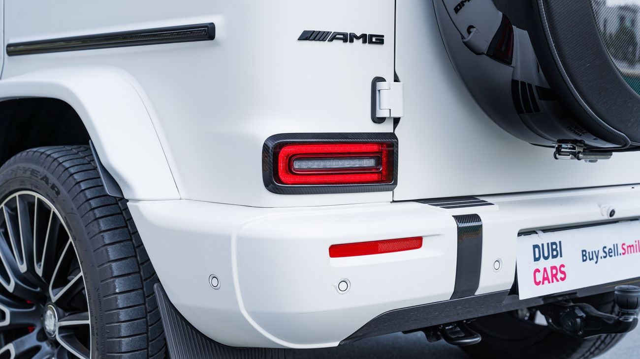 مرسيدس بنز G 63 AMG | 2031 Warranty+Service | Gargash | Factory dry carbon | mate PPF