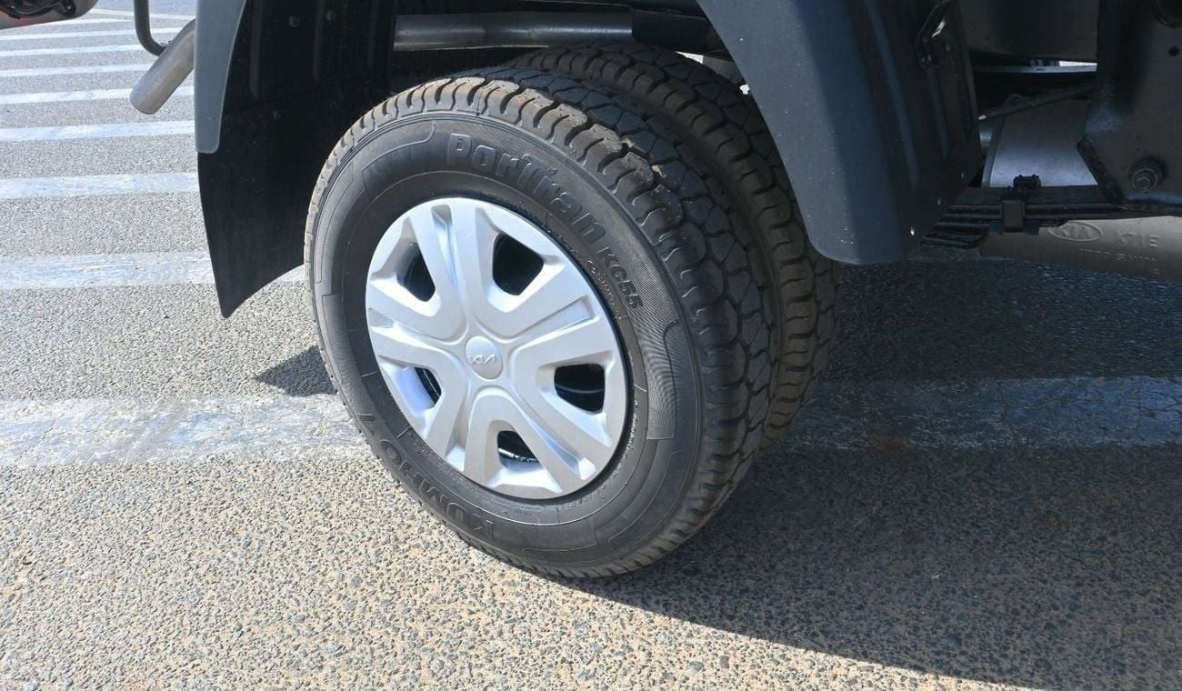 كيا K2700 Kia K2700 Single Cab 2025 2.7L Diesel MANUAL TRANSMISSION 14 Wheel size Rear Wheel Drive