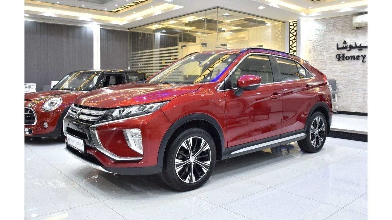Mitsubishi Eclipse Cross EXCELLENT DEAL for our Mitsubishi Eclipse Cross ( 2018 Model ) in Red Color GCC Specs