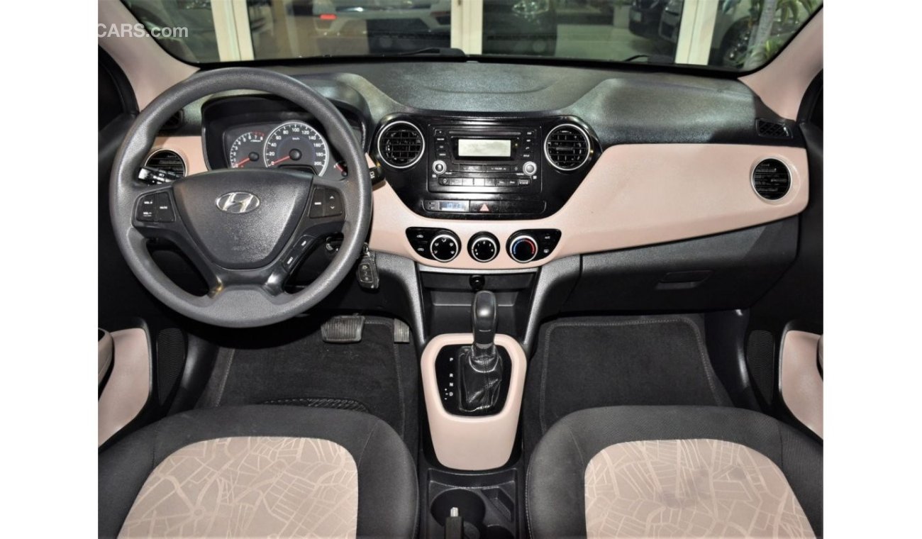 Hyundai Grand i10 EXCELLENT DEAL for our Hyundai Grand i10 1.2L 2016 Model!! in Grey Color! GCC Specs