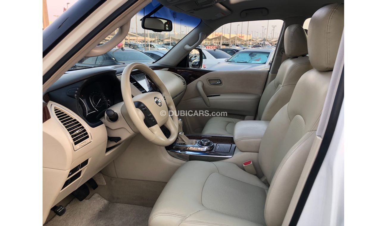 Nissan Patrol Nissan patrol model 2016 GCC car prefect condition full option low mileage sun roof leather seats ba