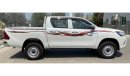 تويوتا هيلوكس DC DIESEL 2.4L 4x4 6MT Plast Bump, AC, 6STR, AIR COMP, 2SPK, 2ABG, AVAILABLE IN COLORS