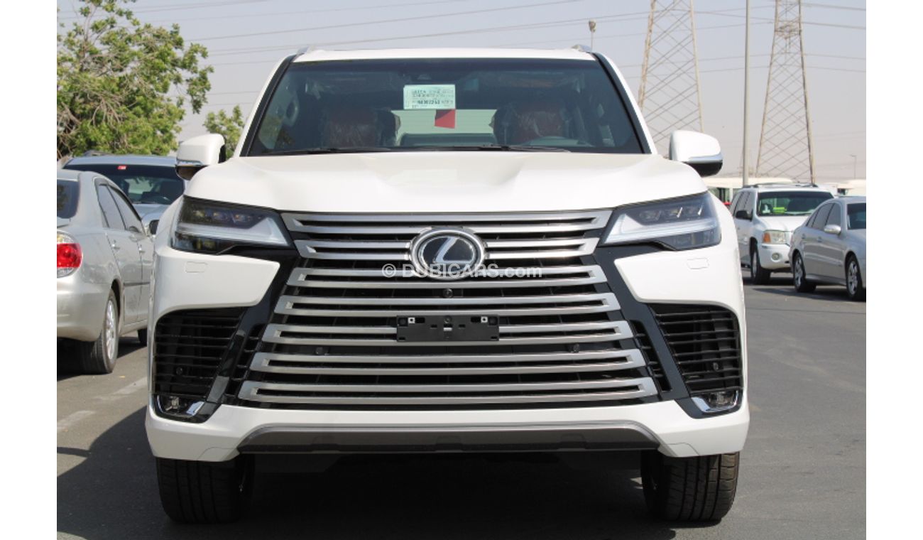 لكزس LX 600 3.5L V6 Petrol, Alloy Rims,  DVD & Rear Camera, Driver Power Seats, Sunroof, 4WD (CODE # LX02)
