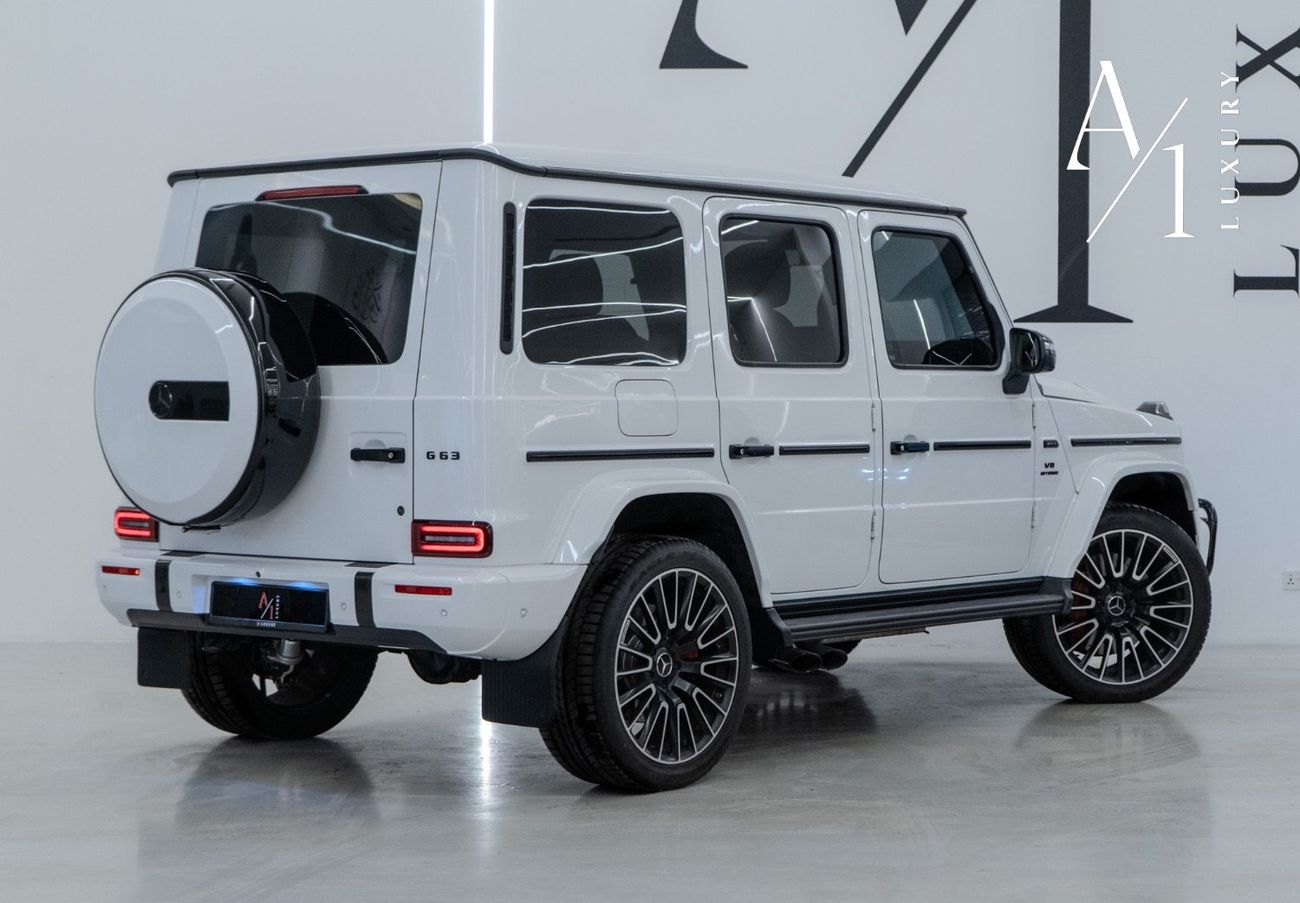 مرسيدس بنز G 63 AMG 4MATIC SUV 2025 Mercedes Benz G63 G MANUFAKTUR, Double Night Package, Full Options, Low kms, Japanes