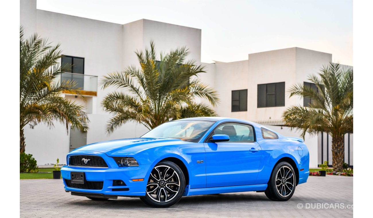 Ford Mustang 5.0L V8 GT - 2013 - Under  Warranty!- AED 1,742 per month - 0% Downpayment