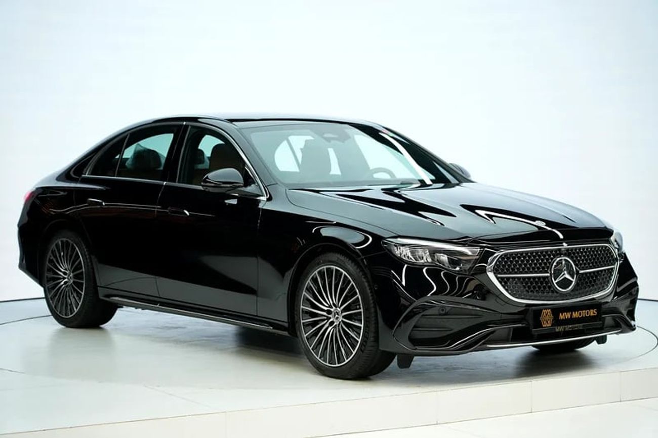 مرسيدس بنز E 200 كوبيه Summer Offer | E 200 | GCC 0km | Agency Warranty | AMG Sports Package