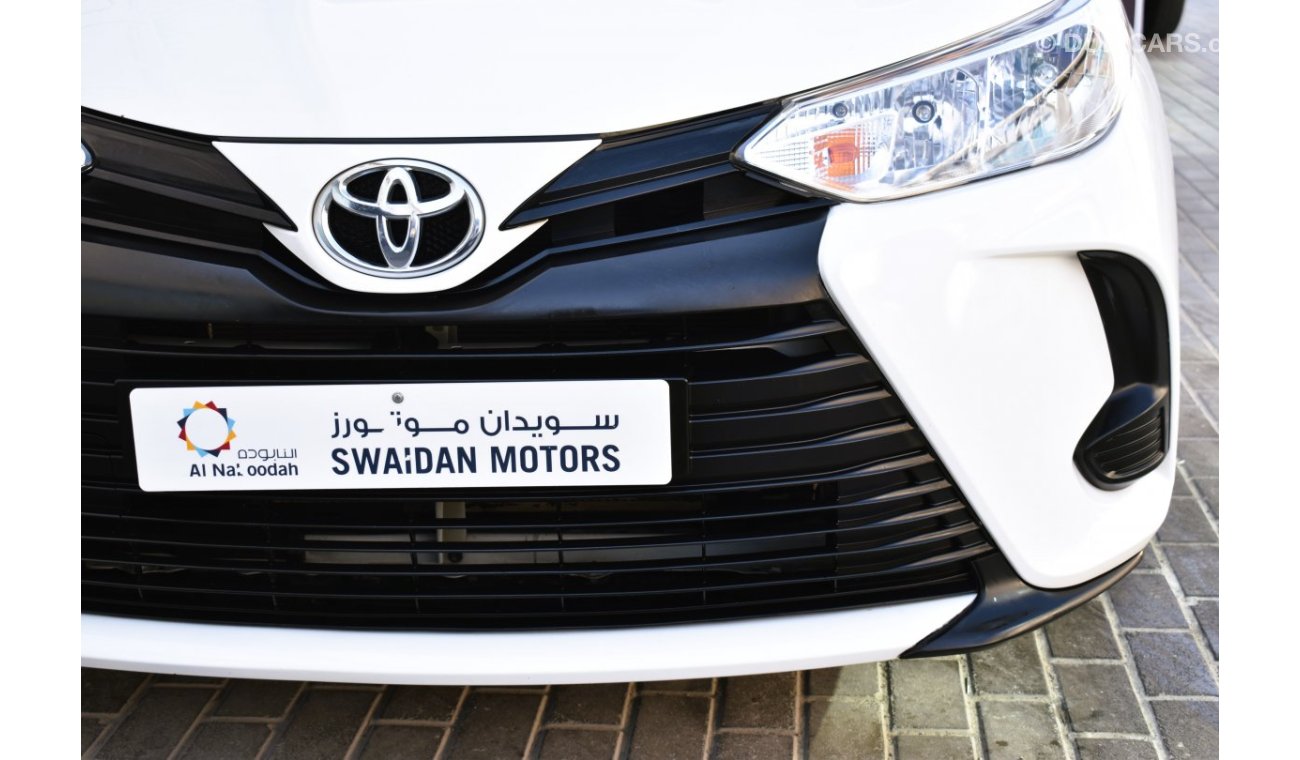 Toyota Yaris AED 879 PM | 1.5L SE SEDAN GCC DEALER WARRANTY
