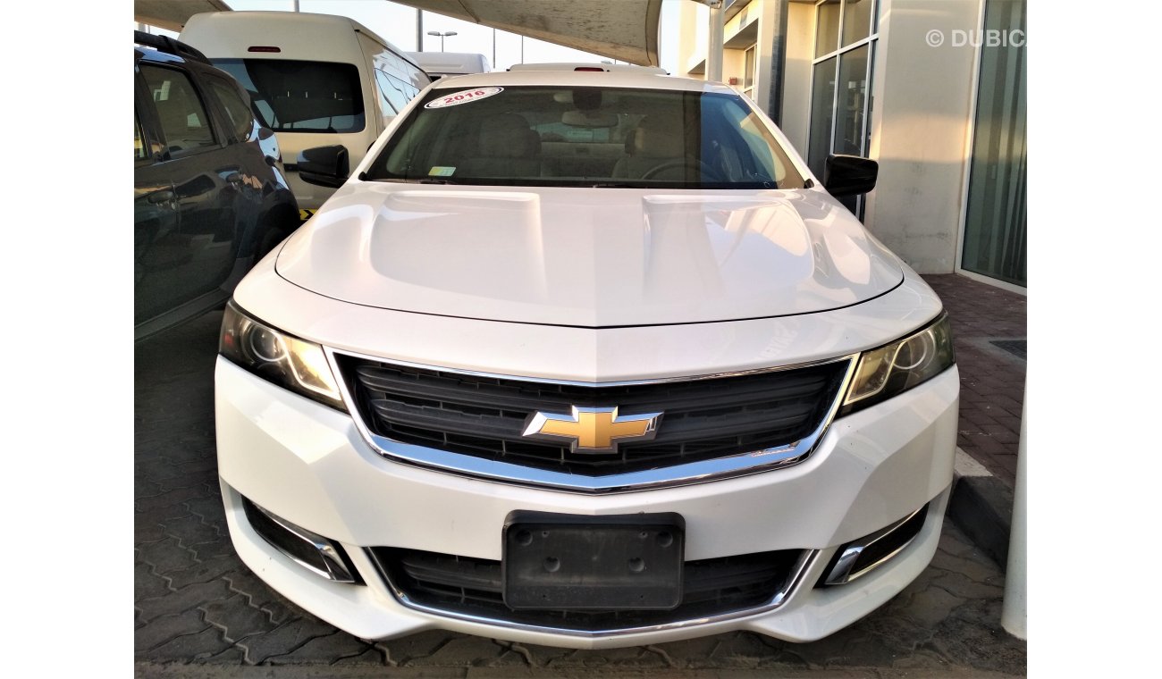 Chevrolet Impala WHITE 2016 GCC NO ACCIDENT NO REPAINT PERFECT