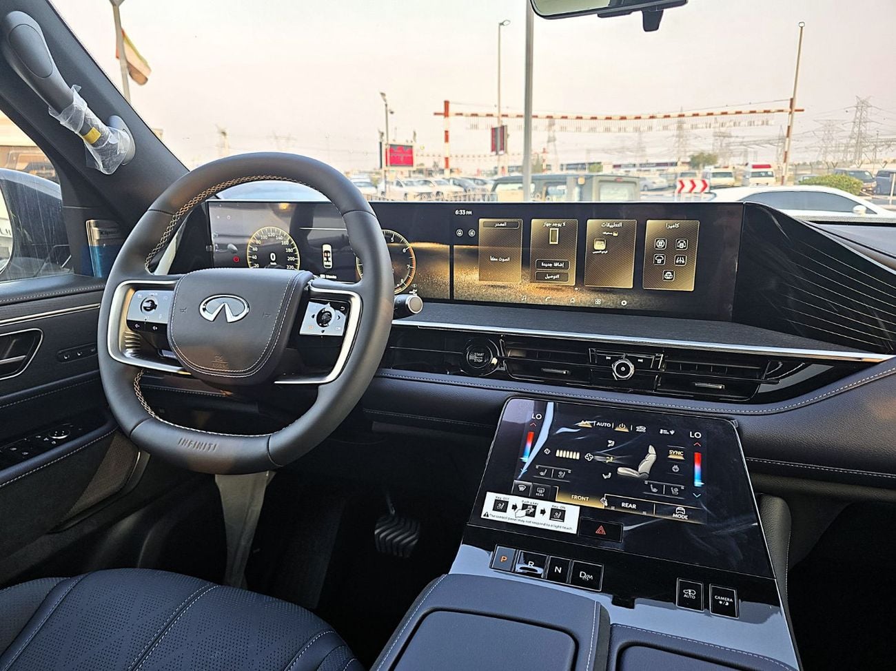 إنفينيتي QX80 SENSORY CAPTAIN CHAIRS
