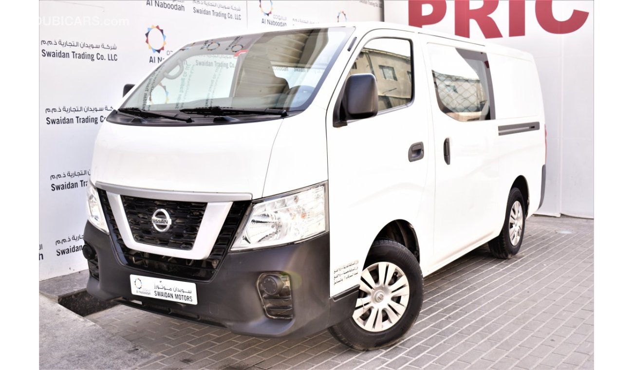 Nissan Urvan AED 1311 PM | 2.5L M/T NV-350 3-STR GCC WARRANTY