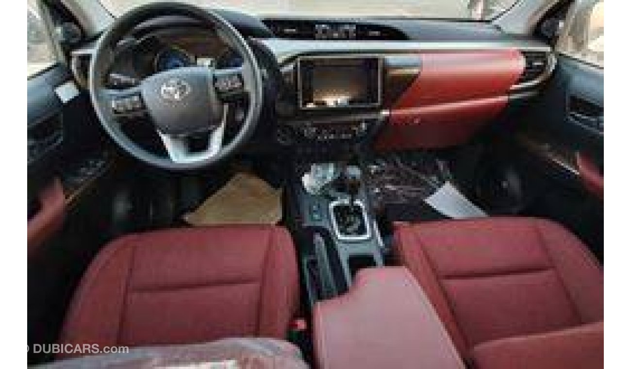 Toyota Hilux 2020YM Toyota Hilux 2.4 DC 4x4 6AT SR5 full option-limited stock- ألون مختلفة