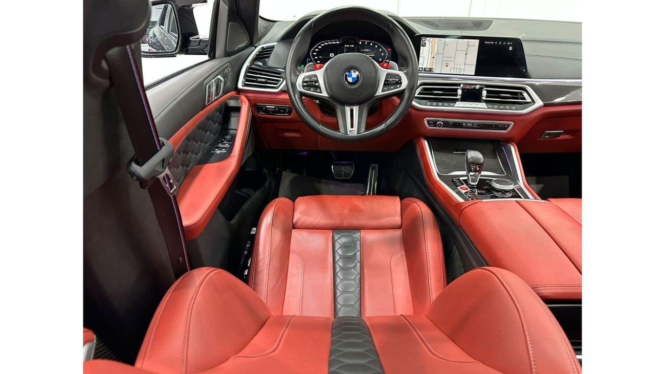 BMW X6M 2022 BMW X6M Competition, Feb 2027 BMW Warranty + Service Pack, Fully Loaded, Low Kms, GCC Specs