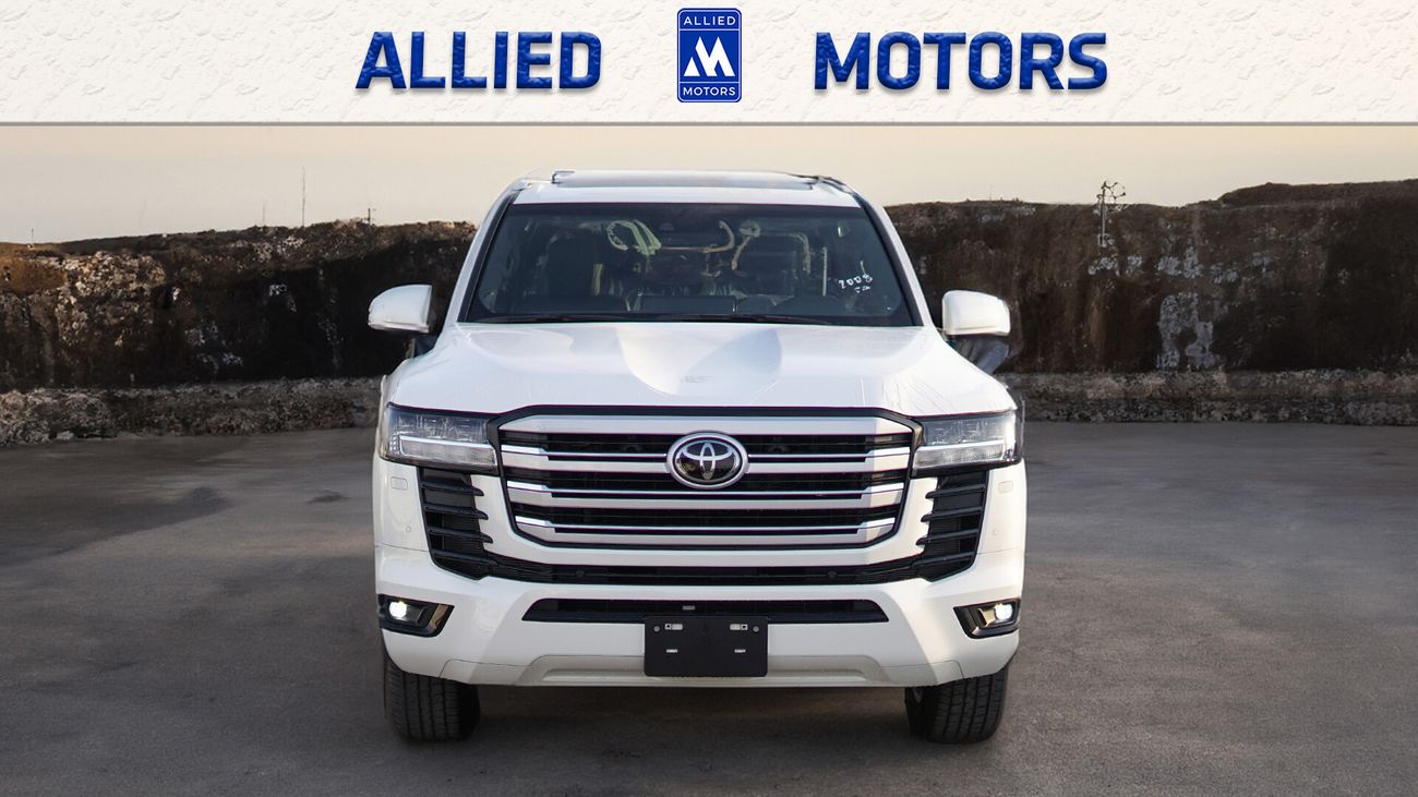 تويوتا لاند كروزر 2024 لاندكروزر جي أكس آر ديزل 3.3 ليتر دفع رباعي 6 سلندر 7 مراتب جديد خليجي