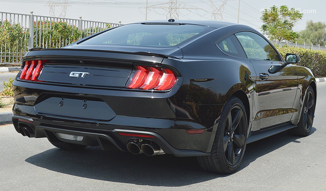 Ford Mustang 2019 GT Premium, 5.0 V8 GCC, Digital Cluster, 0km w/ 3Yrs or 100K km WTY +60K km SERV at Al Tayer