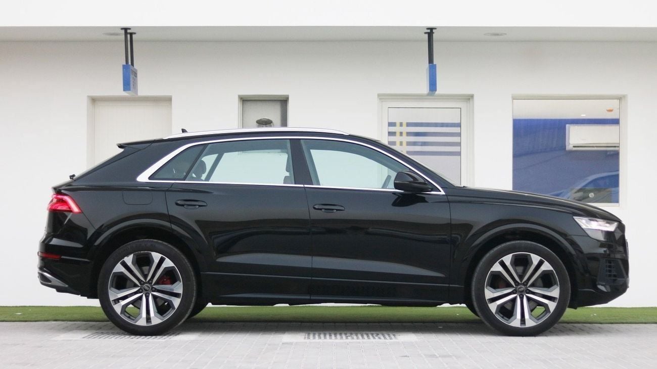 Audi Q8 55 TFSI quattro (340 HP) | Agency Warranty | Complete Service History | Certified & Inspected