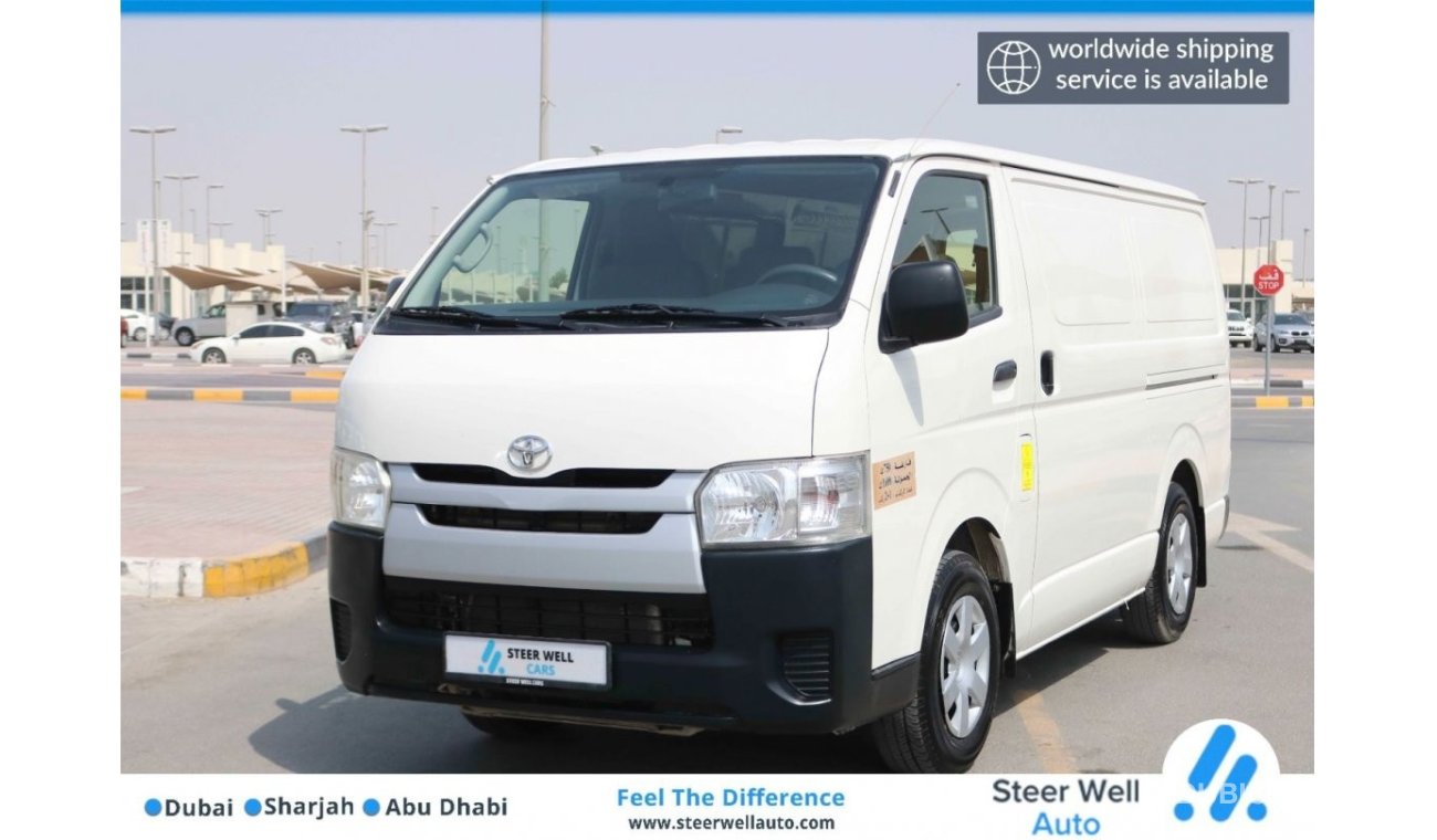 تويوتا هاياس 2015 STANDARD ROOF DELIVERY VAN WITH GCC SPECS