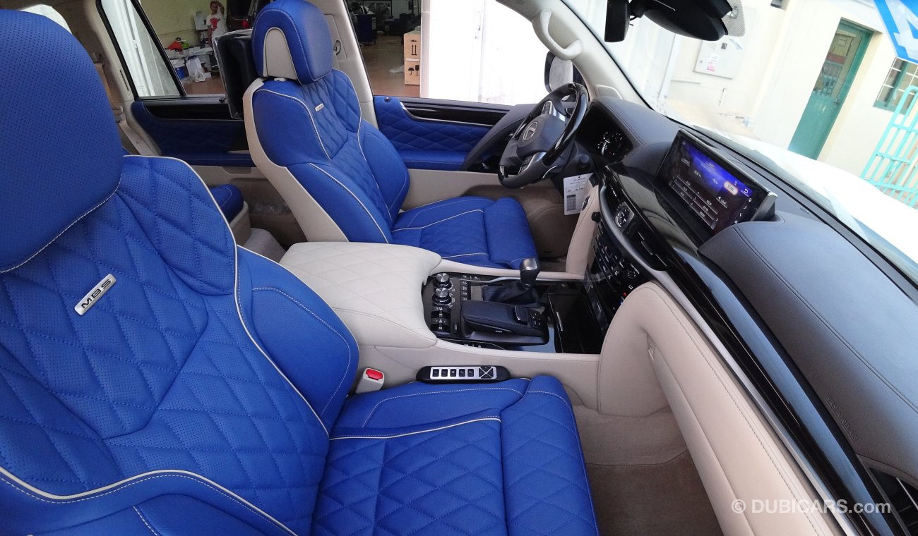 Lexus LX570 MBS Autobiography 4 Seater MaritimBlau