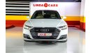 Audi A8 Audi A8L 55TFSI Quattro 2018 GCC under Warranty & Agency Service Contract with Flexible Down-Payment