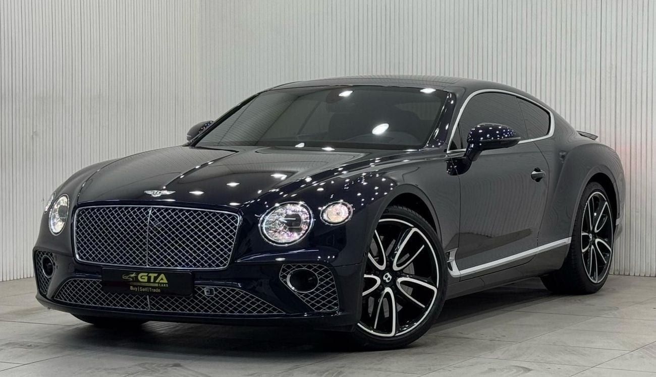 Bentley Continental GT 6.0L W12 (626 HP) 2020 Bentley Continental GT W12, 2026 Bentley Warranty + Service Pack, Very Low Km