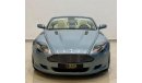 أستون مارتن DB9 2006 Aston Martin DB9 Volante, Service History, GCC