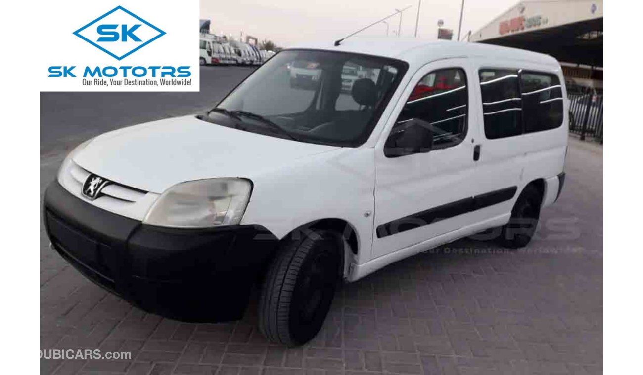 Peugeot Partner 1.6L, 15" Tyres, Xenon Headlights, 7 Seats, Airbags, Manual Gear Box, Front A/C (LOT # 970)