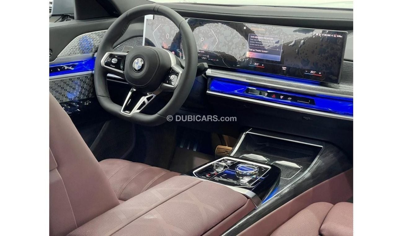 BMW 740Li 2023 BMW 740i M Sport, Jan 2028 BMW Warranty + Service Package, Fully Loaded, GCC