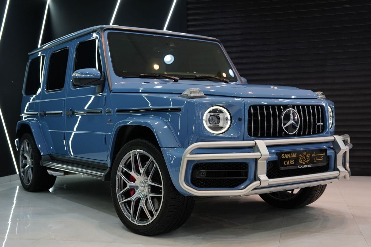 Mercedes Benz G63 AMG MANUFAKTUR EXCLUSIVE PLUS 2022 Mercedes-AMG G63, G Manufaktur Package, Carbon Interior, Rear Entertainment, Gargash Warranty!!