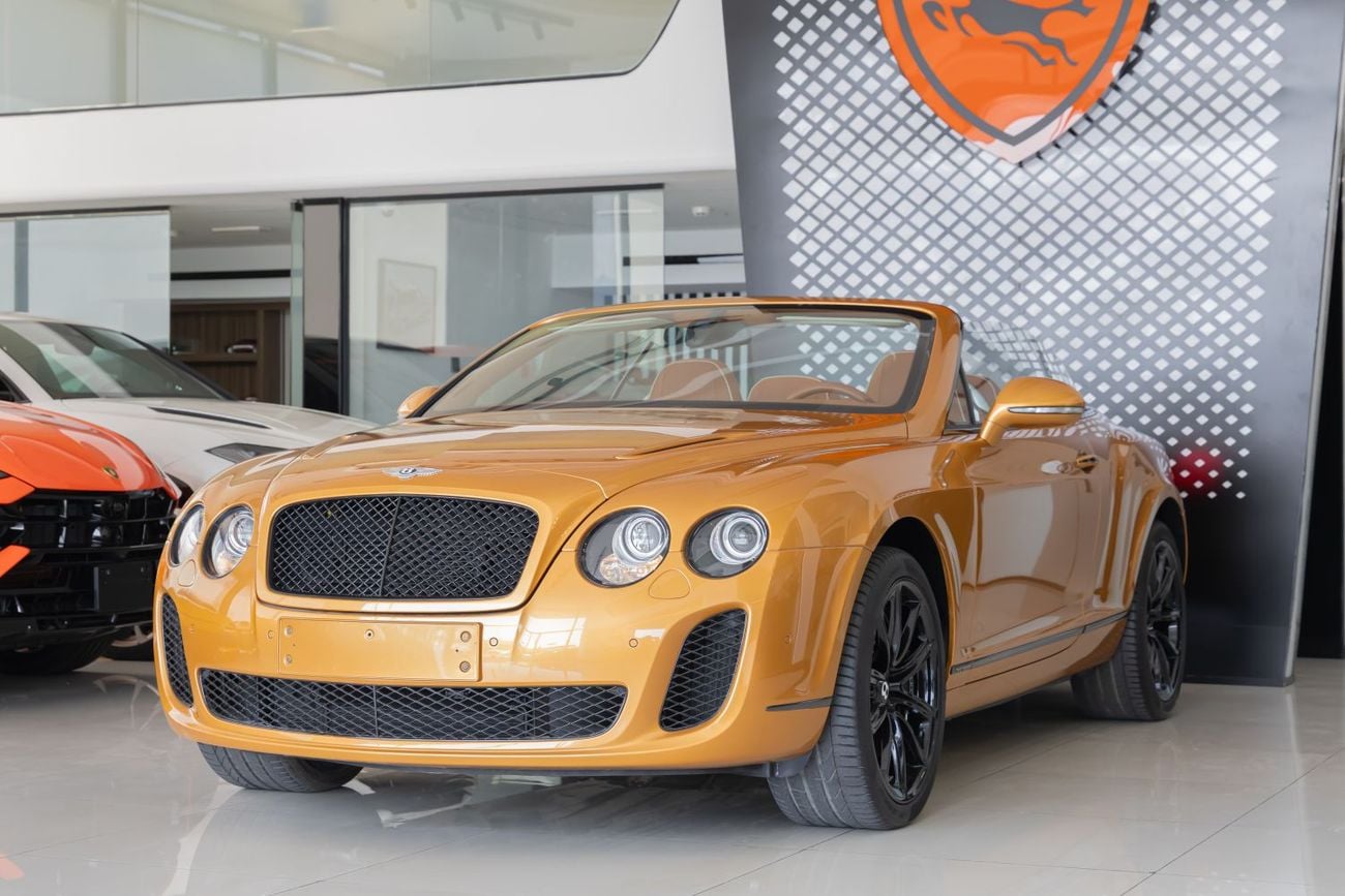 Bentley Continental GT Bentley Continental GT Supersports Convertible | 2011 | GCC