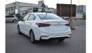 Hyundai Accent 2019 | HYUNDAI ACCENT | 1.6L V4 | SALOON 5-SEATER | GCC | FULL-SERVICE HISTORY FROM AUTHORIZED WORKS