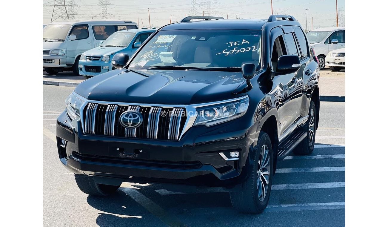 Toyota Prado TOYOTA PRADO PETROL ENGINE MODEL 2018 BLACK COLOUR FROM JAPAN