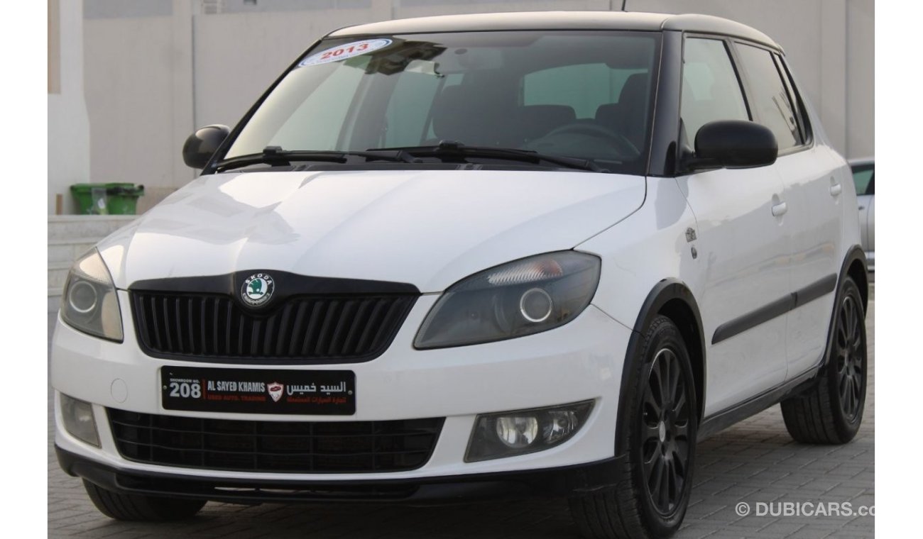 Skoda Fabia Skoda Fabia 2013 GCC in excellent condition without accidents