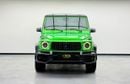 Mercedes Benz G63 AMG G63 AMG G Manufaktur, MB Warranty + Service Pack, Carbon Fiber Interior, GCC