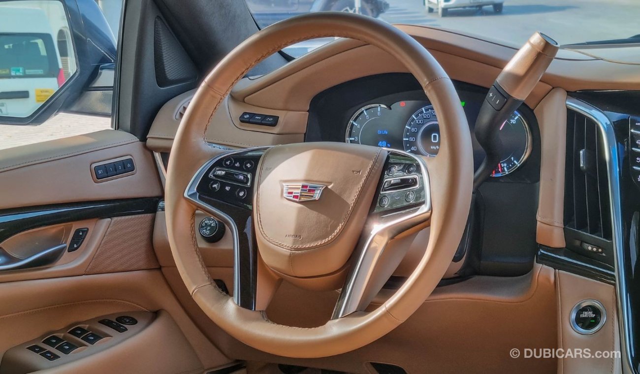 Cadillac Escalade ESV Platinum 2018 Full Service History GCC