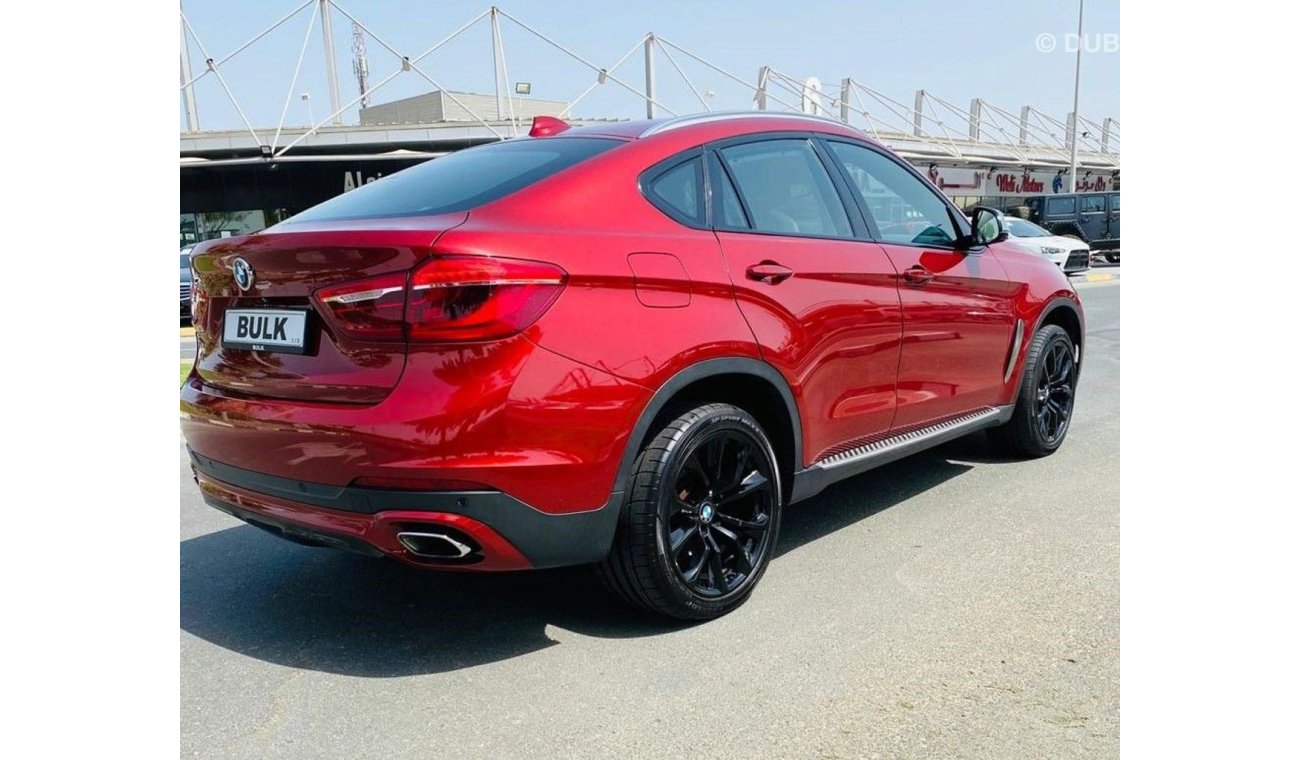 بي أم دبليو X6 BMW X6 5.0 Look M - GCC - Soft Door Sunroof- Rear DVD Entertainment - AED 2194/ Monthly - 0% DP