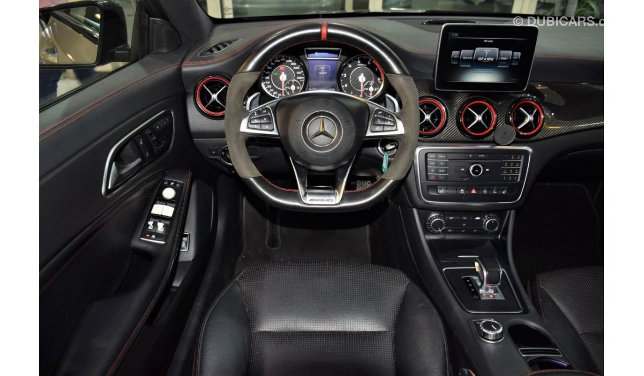 مرسيدس بنز CLA 45 AMG EXCELLENT DEAL for our Mercedes Benz CLA45 AMG TURBO ( 2015 Model! ) in Silver Color! GCC Specs