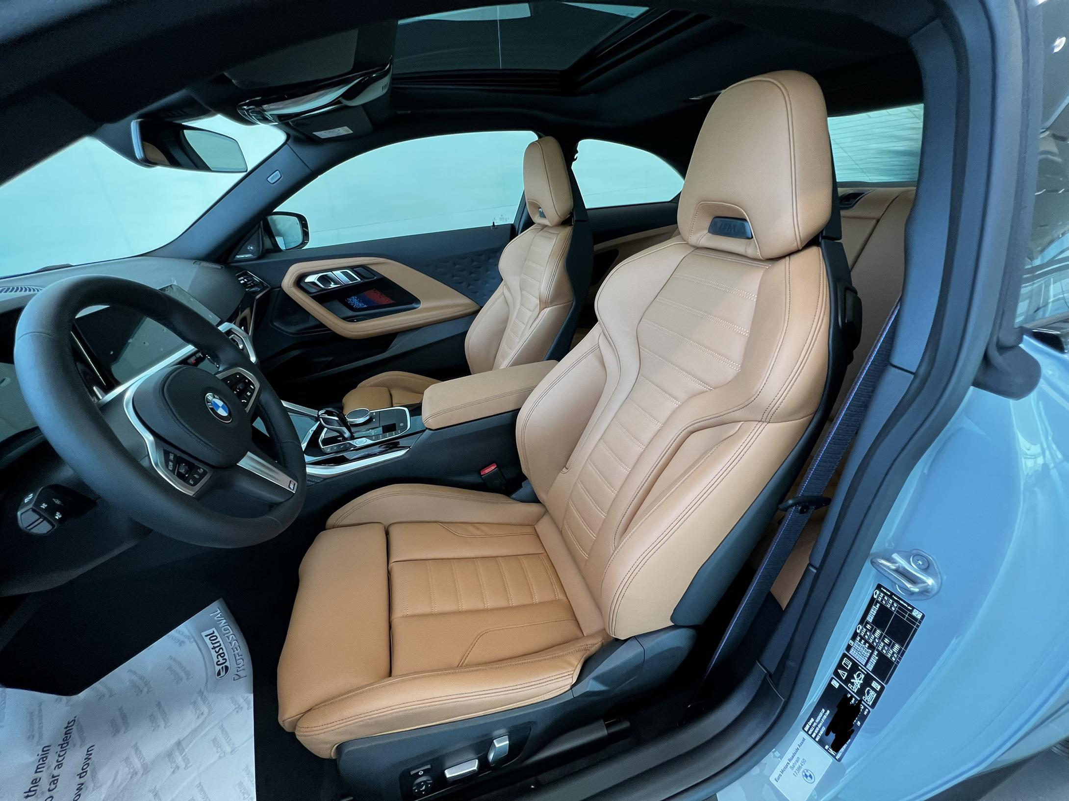 BMW M240i interior - Seats
