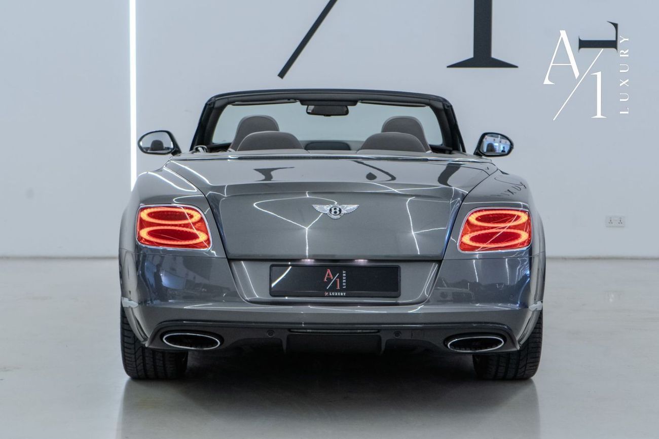 بنتلي كونتيننتال جي تي سي W12 2014 Bentley Continental GTC Speed W12, Full Service History, Very Low Kms, Excellent Condition,
