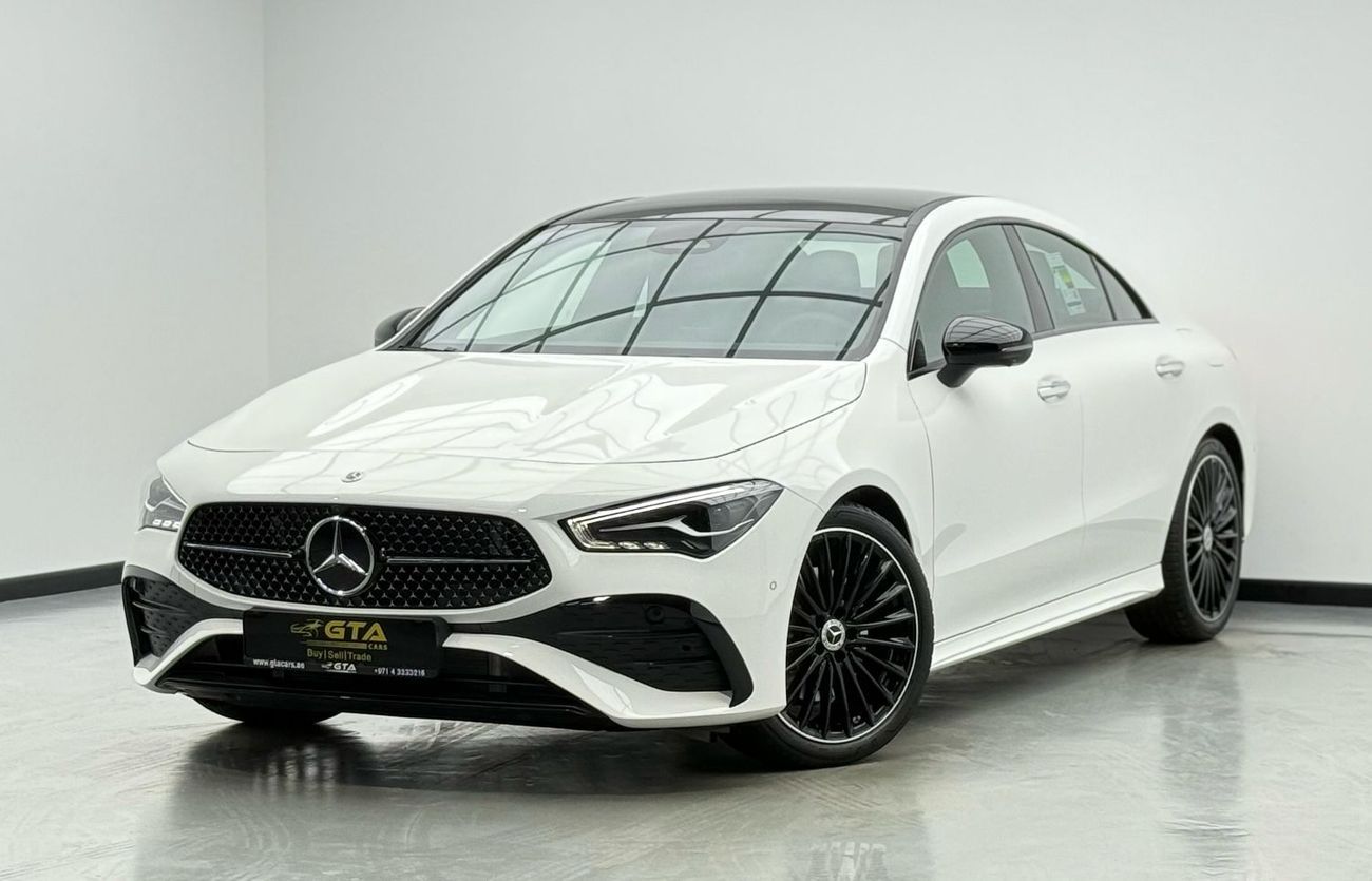 Mercedes-Benz CLA 200 Premium *Brand New* 2025 Mercedes Benz CLA 200 AMG Premium, Mercedes Warranty, Delivery Km, GCC