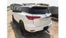 Toyota Fortuner diesel white color 2015 model full option 7 seats automatic 2.8L