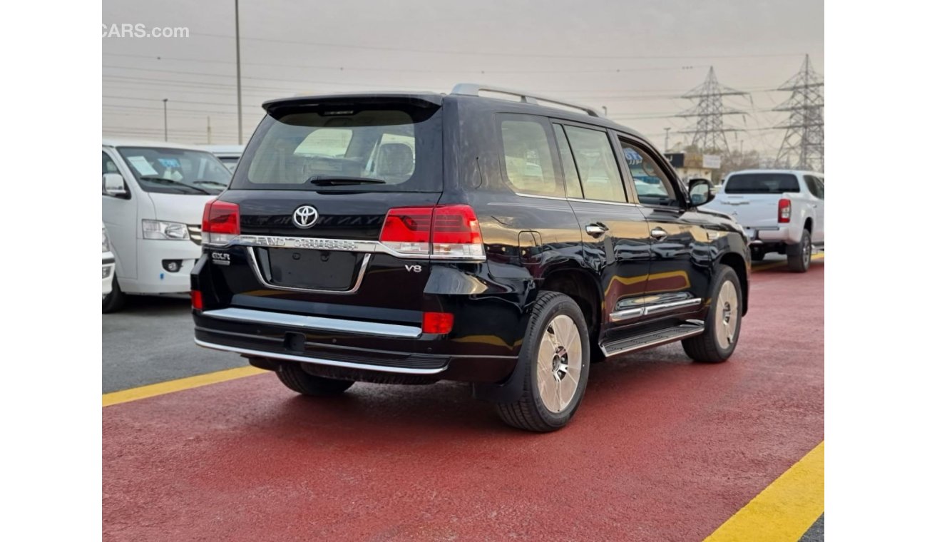 تويوتا لاند كروزر Toyota LandCruiser GXR GT 4.6L Full Option with Rear mutlimedia Color Black Model 2021